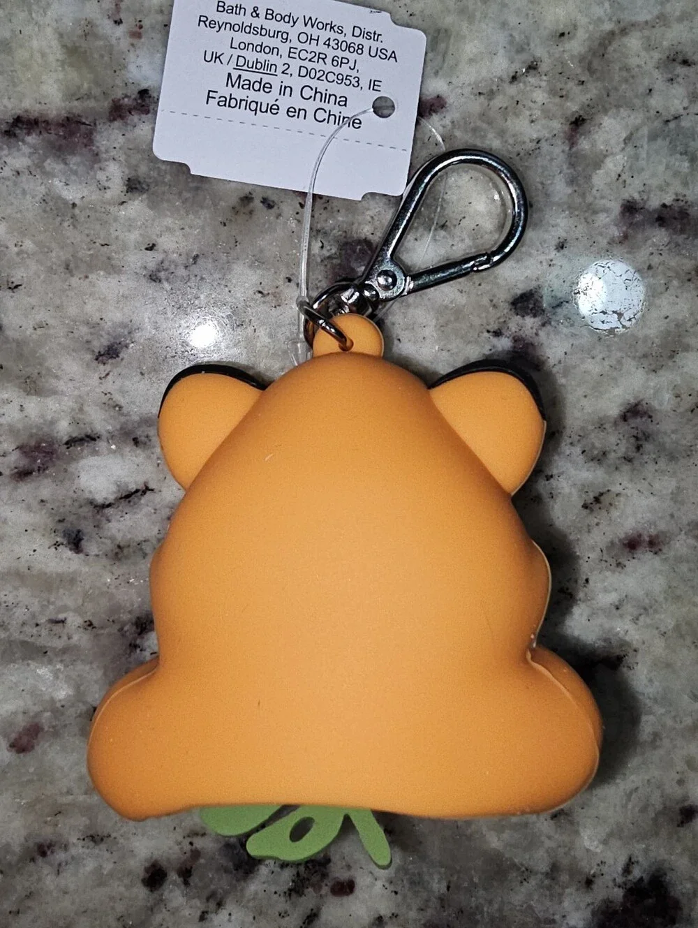 Bath & Body Works Tiger With Palm Leaves Hand Sanitizer Holder NWT